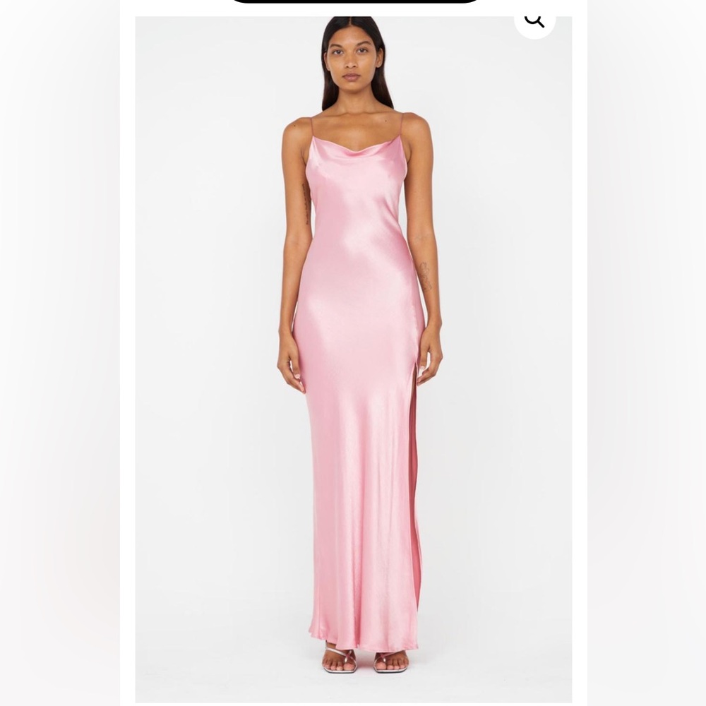 BEC+BRIDGE Ayala cowl neck dress - dusty pink